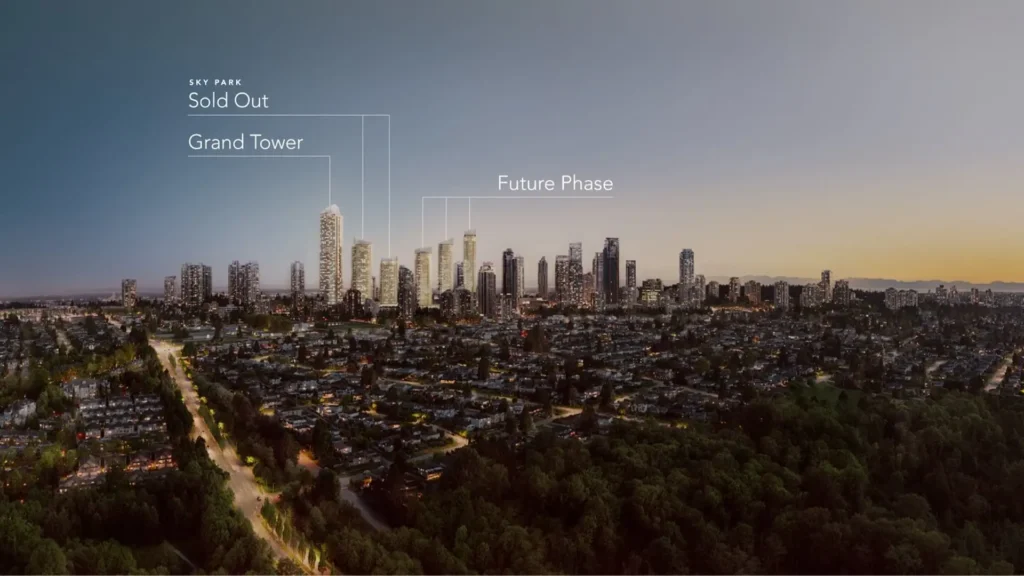 Concord Metrotown – Sky Park (Phase 1) – Grand Tower (Bldg 3)